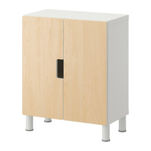[이케아] STUVA Storage Combination with Doors (60x30x75cm, Birch) 690.288.98 - 마켓비