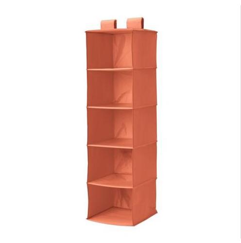 [이케아] KLAMBY Storage with 5 Compartments (Orange/Blue, 35x35x120cm) - 마켓비