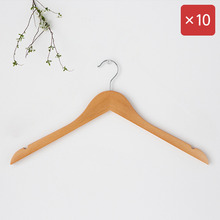 마켓비 RODNEY 원목옷걸이 오픈형 10팩 KS1018/LDR 당일발송 - 마켓비