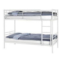 [이케아] TROMSO Bunk Bed (White, 싱글, 90x200cm, 프레임만) - 마켓비